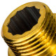 Удлинитель латунный STOUT 1/2 x 15 мм SFT-0001-001215