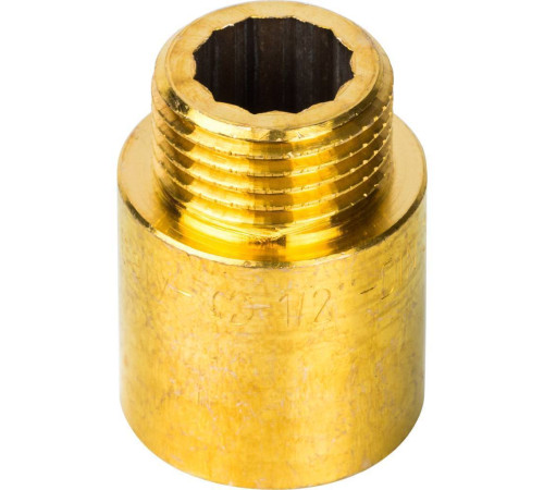 Удлинитель латунный STOUT 1/2 x 25 мм SFT-0001-001225
