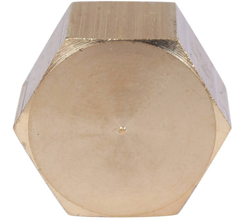 Заглушка резьбовая STOUT 1/4 ВР латунная SFT-0026-000014