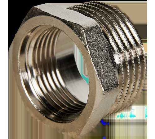 Футорка никелированная STOUT 1x3/4 SFT-0029-000134