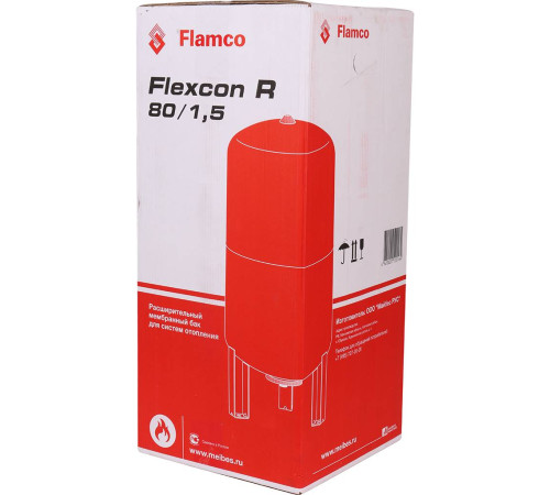 Расширительный бак Flamco Flexcon R 80 л 6 бар 16083RU