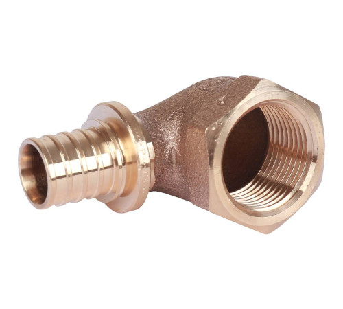 Угольник-переходник REHAU RAUTITAN RX+ 20-Rp 3/4 внутренняя резьба бронза 14563561001