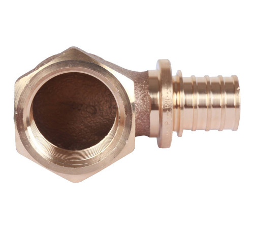 Угольник-переходник REHAU RAUTITAN RX+ 20-Rp 3/4 внутренняя резьба бронза 14563561001