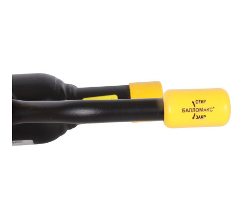 Кран шаровой стальной BROEN Ballomax DN 20 PN 40 сварка/сварка полный проход с рукояткой 585456