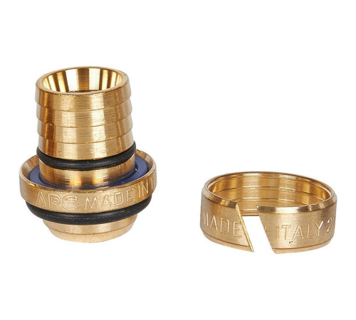 Тройник-переходник обжимной STOUT с внутренней резьбой 20х3/4х20 SFS-0012-003420