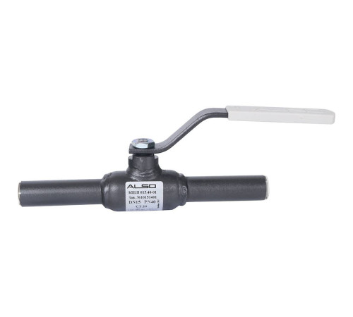 Кран шаровой под приварку ALSO КШП Ду 15 Ру 4,0 МПа сталь 20 КШ.П.015.40-01
