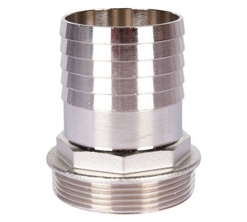 Штуцер STOUT никелированный 2х50 мм НР SFT-0067-000250