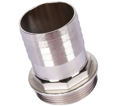 Штуцер STOUT никелированный 2х50 мм НР SFT-0067-000250