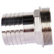 Штуцер STOUT никелированный 2х50 мм НР SFT-0067-000250