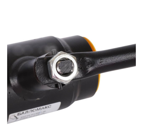 Кран шаровой стальной BROEN Ballomax DN 32 PN 40 резьбовой с рукояткой 300179