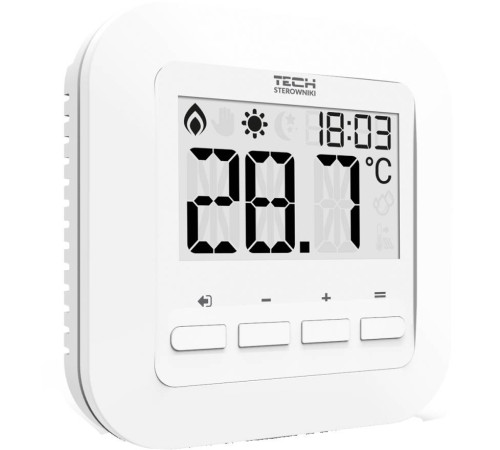 Регулятор комнатный проводной TECH ST-295v3 белый WG.11.0473