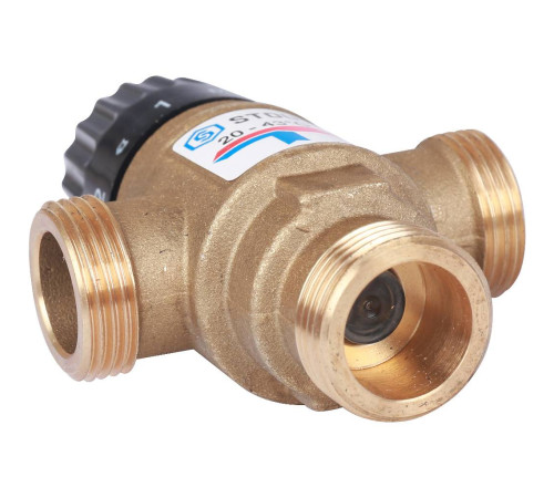 Термостатический смесительный клапан STOUT 3/4 НР 20-43 °C Kvs 1.6 SVM-0120-164320