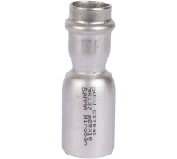 Ниппель переходной Sanha 9243 NiroSan пресс 28x18 мм 692432818