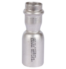 Ниппель переходной Sanha 9243 NiroSan пресс 28x18 мм 692432818