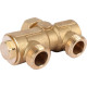 Комплект трехходового клапана STOUT для котла и бойлера 3/4 Kvs 4.4 м3/ч SFB-0001-000001