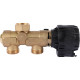 Комплект трехходового клапана STOUT для котла и бойлера 3/4 Kvs 4.4 м3/ч SFB-0001-000001