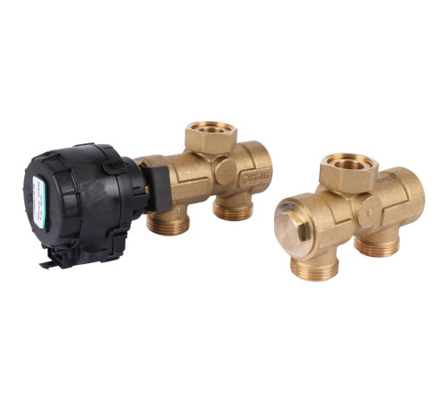 Комплект трехходового клапана STOUT для котла и бойлера 3/4 Kvs 4.4 м3/ч SFB-0001-000001