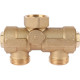 Комплект трехходового клапана STOUT для котла и бойлера 3/4 Kvs 4.4 м3/ч SFB-0001-000001
