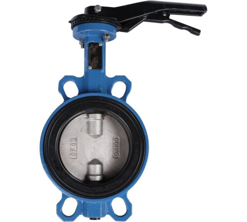 Затвор дисковый поворотный Tecofi VPI4449 DN 100 PN 16 межфланцевый диск нержавеющая сталь VPI4449-02EP0100