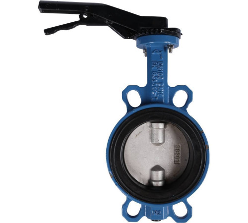 Затвор дисковый поворотный Tecofi VPI4449 DN 100 PN 16 межфланцевый диск нержавеющая сталь VPI4449-02EP0100