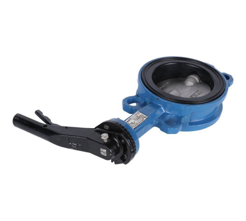 Затвор дисковый поворотный Tecofi VPI4449 DN 100 PN 16 межфланцевый диск нержавеющая сталь VPI4449-02EP0100