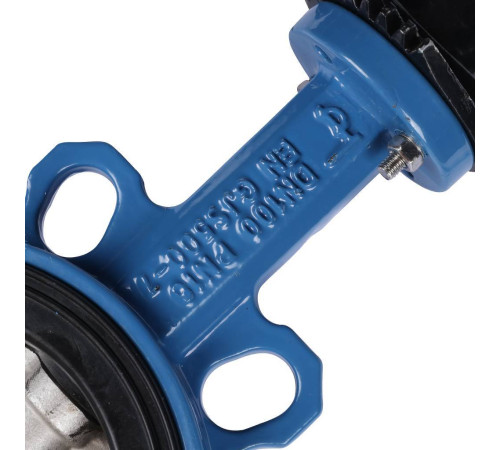 Затвор дисковый поворотный Tecofi VPI4449 DN 100 PN 16 межфланцевый диск нержавеющая сталь VPI4449-02EP0100