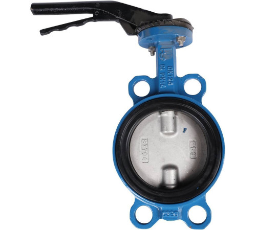 Затвор дисковый поворотный Tecofi VPI4449 DN 125 PN 16 межфланцевый диск нержавеющая сталь VPI4449-02EP0125