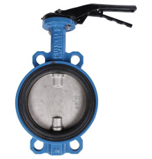 Затвор дисковый поворотный Tecofi VPI4449 DN 150 PN 16 межфланцевый диск нержавеющая сталь VPI4449-02EP0150