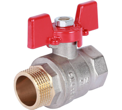 Кран шаровой ROMMER 3/4 ВР/НР ручка бабочка RBV-0004-0210220