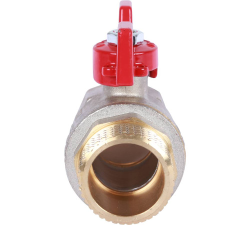Кран шаровой ROMMER 1 ВР/НР ручка бабочка RBV-0004-0210225