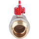 Кран шаровой ROMMER 1 ВР/НР ручка бабочка RBV-0004-0210225