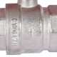 Кран шаровой ROMMER 1 ВР/НР ручка бабочка RBV-0004-0210225
