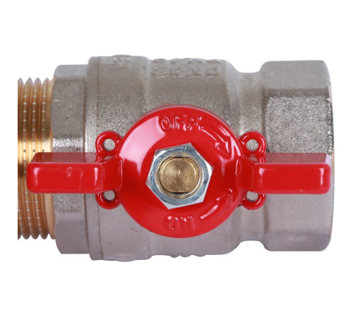 Кран шаровой ROMMER 1 1/4 ВР/НР ручка бабочка RBV-0004-0210232