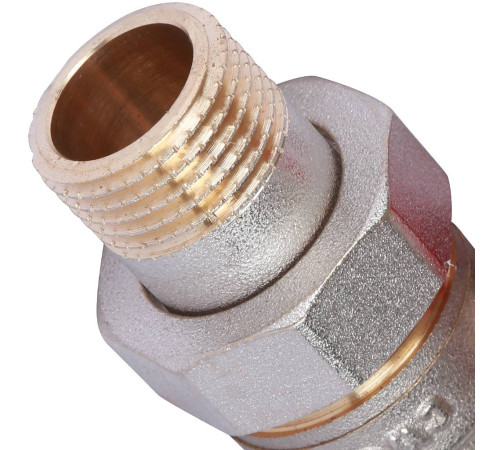Кран шаровой ROMMER с американкой ВР/НР ручка бабочка 1/2 RBV-0005-0510215