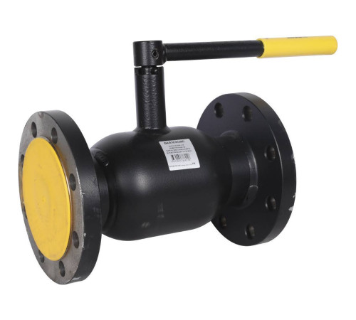 Кран шаровой стальной BROEN Ballomax фланцевый DN 80 PN 25 с рукояткой 57723