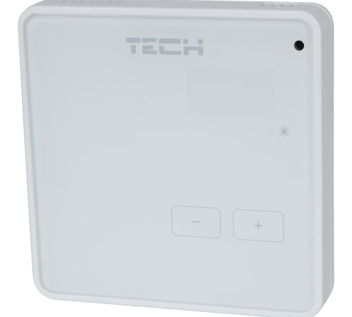 Проводной комнатный терморегулятор TECH R-10z белый R-10z