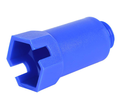 Пробка длинная STOUT 1/2 дюйма синяя SFA-0035-100012