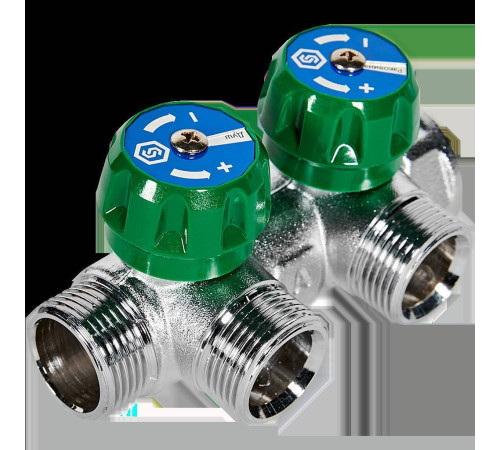 Коллектор регулирующий STOUT 3/4 2 отвода 3/4 EK SMB-6850-343402