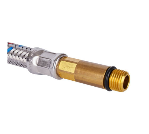 Гибкая подводка для воды STOUT M10 (35 мм) x ВР 3/8 1000 мм SHF-0039-351015