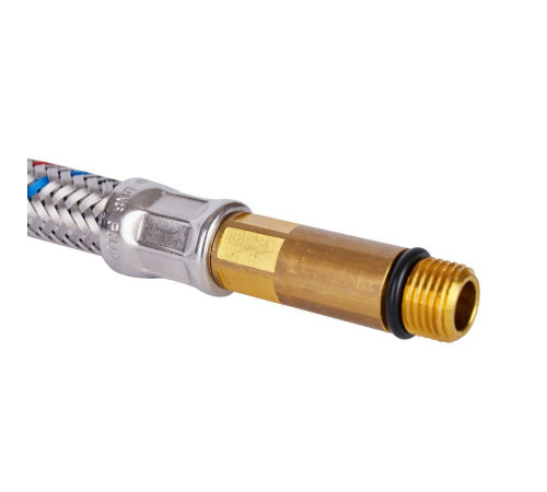 Гибкая подводка для воды STOUT M10 (35 мм) x ВР 3/8 1200 мм SHF-0040-351015
