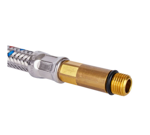 Гибкая подводка для воды STOUT M10 (35 мм) x ВР 1/2 800 мм SHF-0048-351015
