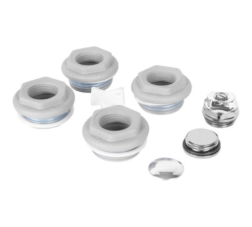 Присоединительный набор Global KIT 1/2 серый A046KIT1/208