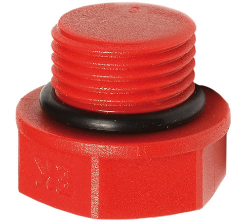 Пробка короткая Wavin Ekoplastik PPR с прокладкой 1/2 дюйма ZAGXXXXXXX