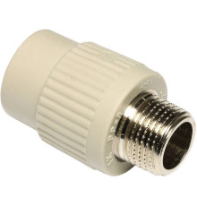 Муфта полипропиленовая Ekoplastik с наружной металлической резьбой 32x1 SZE03232RCT