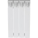 Радиатор алюминиевый STOUT VEGA 500 4 секции боковое подключение белый RAL 9016 SRA-1310-050004