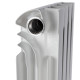 Радиатор алюминиевый STOUT VEGA 500 4 секции боковое подключение белый RAL 9016 SRA-1310-050004