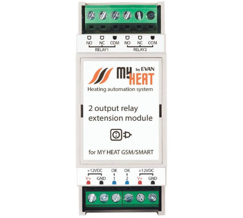Блок реле ЭВАН MyHeat на 2 выхода 6295
