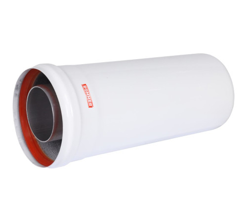Удлинитель дымохода коаксиальный раструбный ROMMER 60/100 L 250 мм RCA-6010-000250