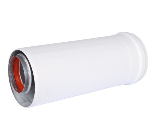 Удлинитель дымохода коаксиальный раструбный ROMMER 60/100 L 250 мм RCA-6010-000250
