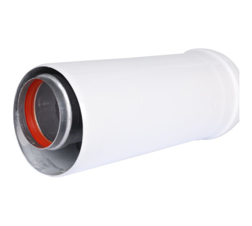 Удлинитель дымохода коаксиальный раструбный ROMMER 60/100 L 250 мм RCA-6010-000250